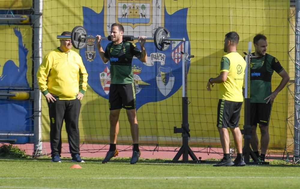 Entrenamiento de la UD Las Palmas