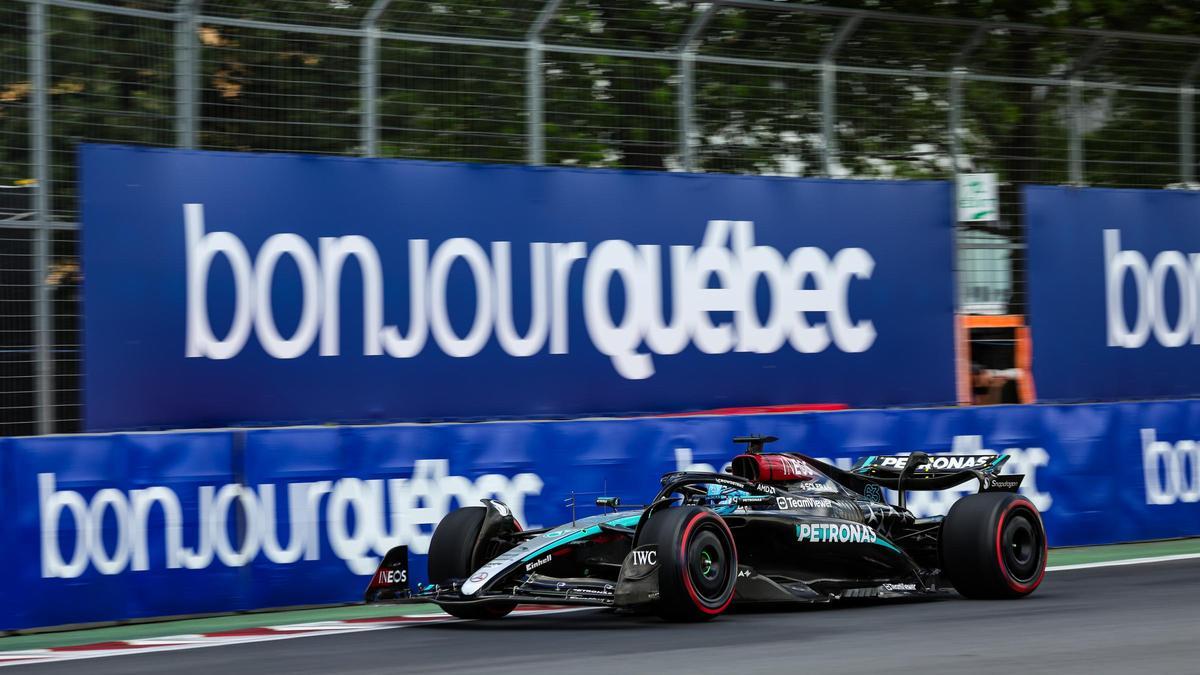 George Russell en el GP de Canadá.