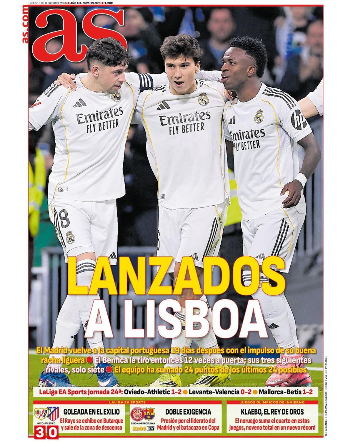 Estas son las portadas de la prensa deportiva de hoy Estas son las portadas de la prensa deportiva de hoy
