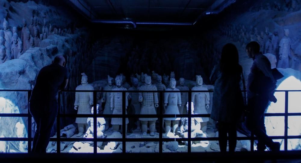 Los guerreros de Terracota, en Los Prados