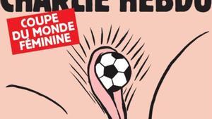 Portada de Charlie Hebdo sobre el Mundiel femenino de fútbol