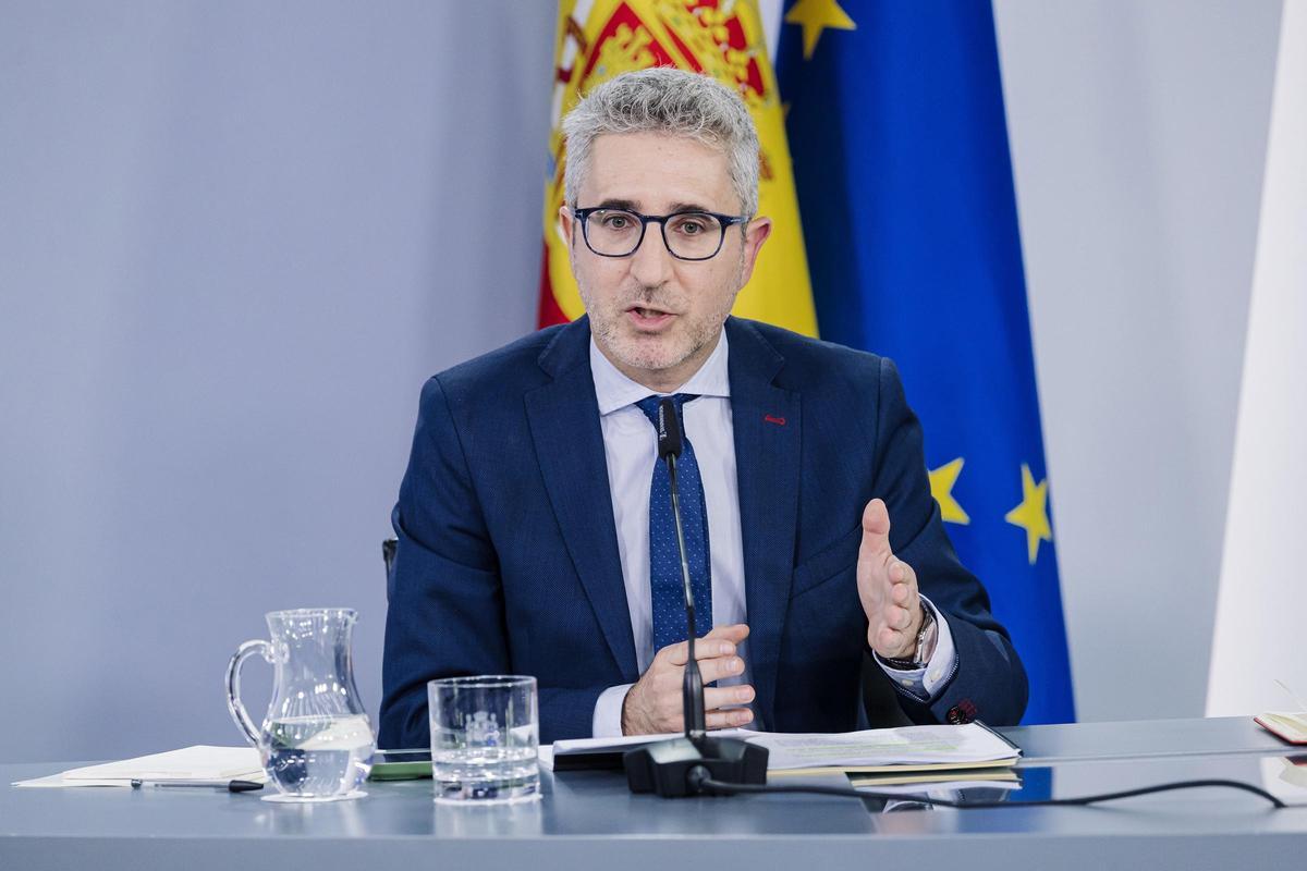 Arcadi España durante una reciente rueda de prensa.