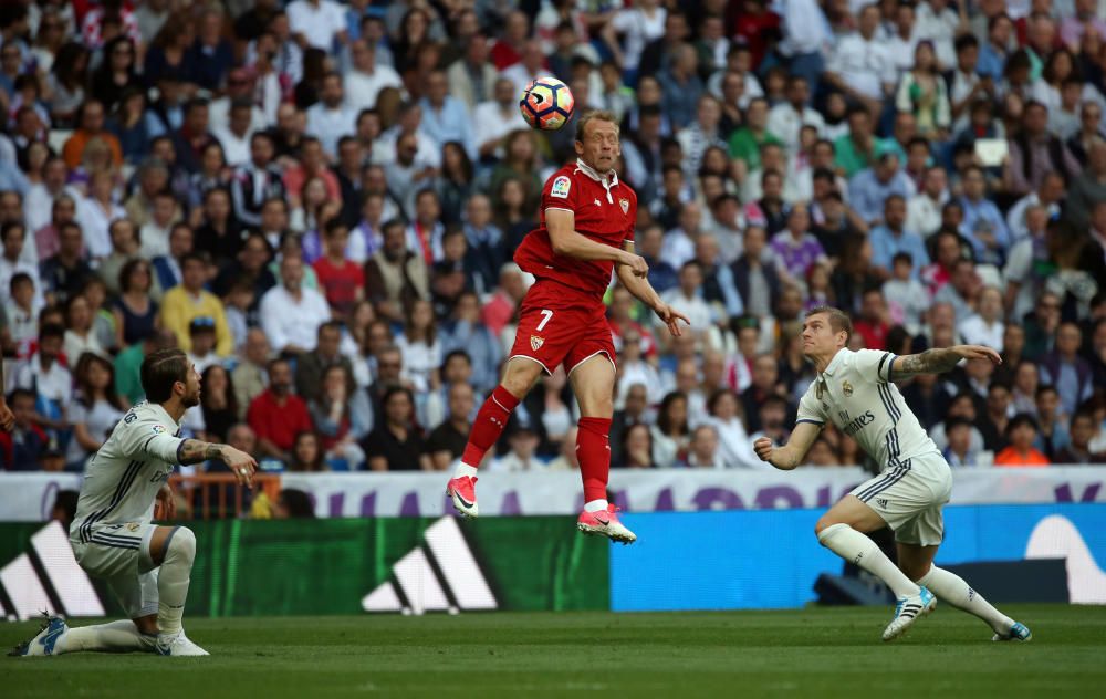 Real Madrid-Sevilla, en imágenes.