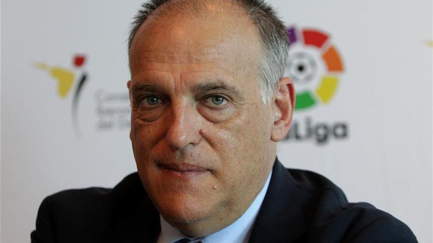 Javier Tebas: &quot;Mis valores están en España&quot;