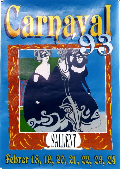 Tots els cartells del Carnaval de Sallent