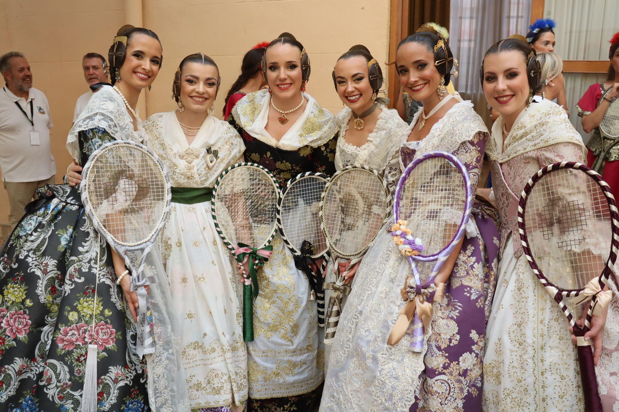 La Batalla de Flores de las candidatas a Falleras Mayores de València