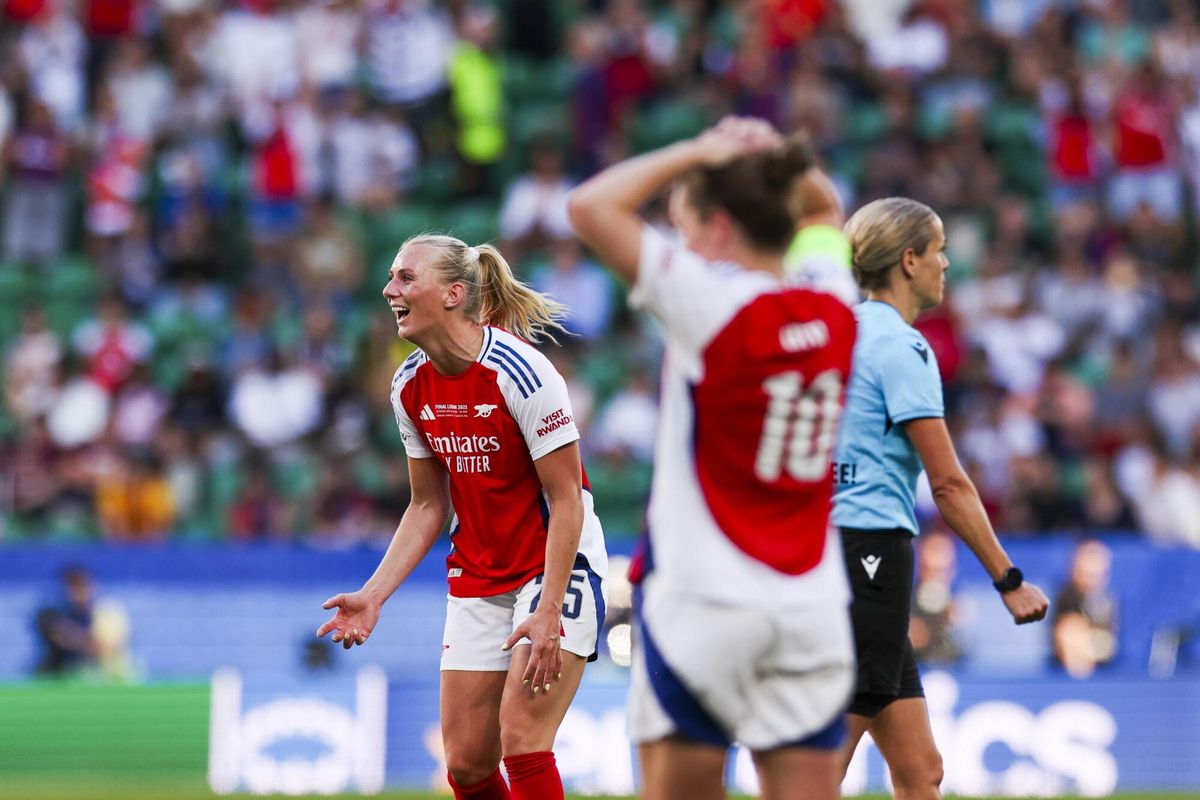 Les imatges de lArsenal - Barça de la final de la Champions femenina