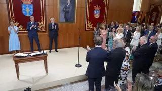 Rueda mantiene a todos los conselleiros e incorpora a Diego Calvo