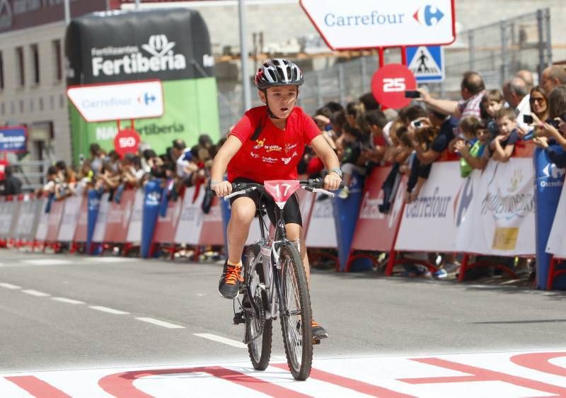 La vuelta pisa fuerte Aragón