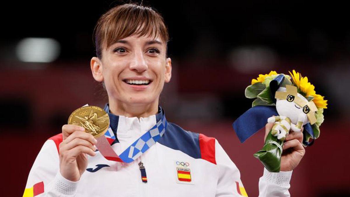 Sandra Sánchez, oro en karate