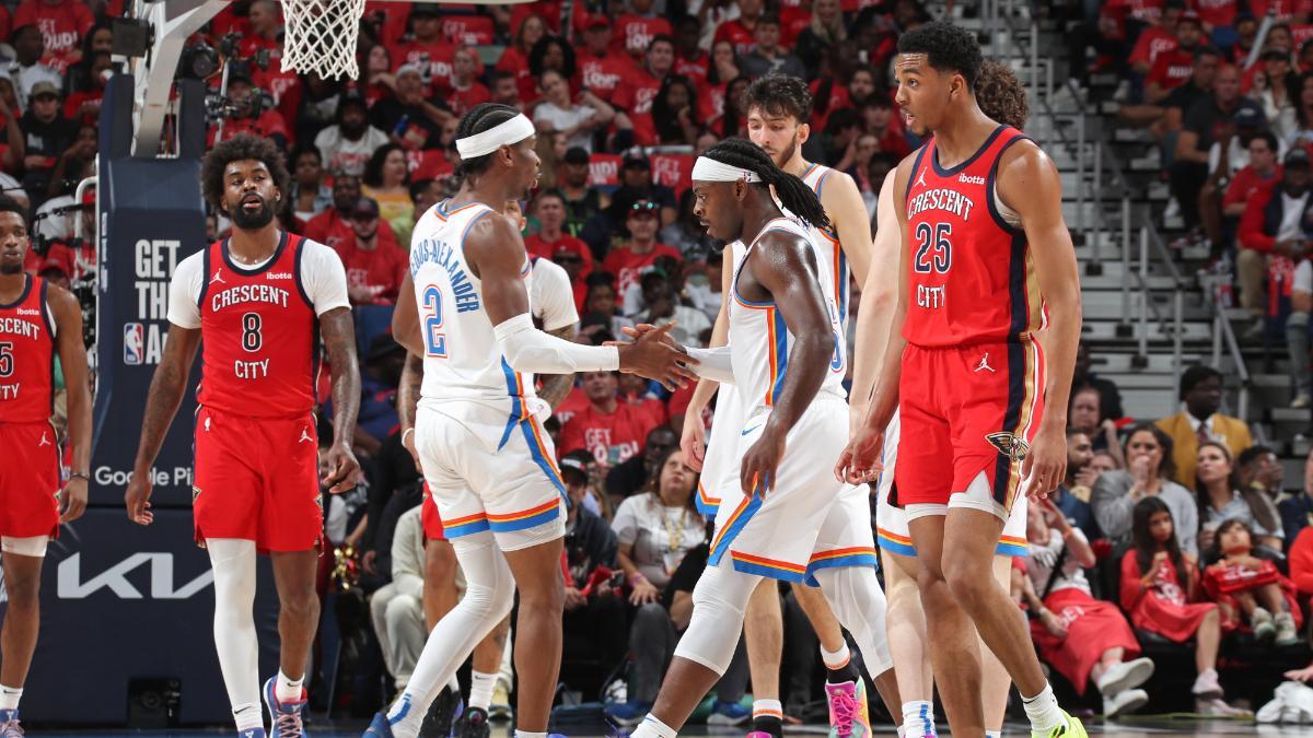 Los Thunder pasan el rodillo sobre los New Orleans Pelicans