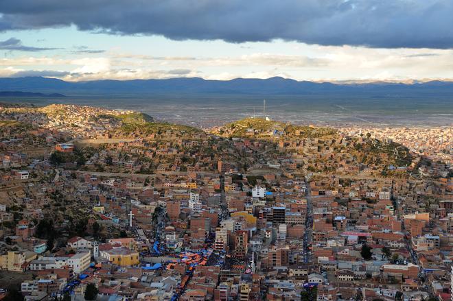 Oruro, una ciudad en el altiplano boliviano