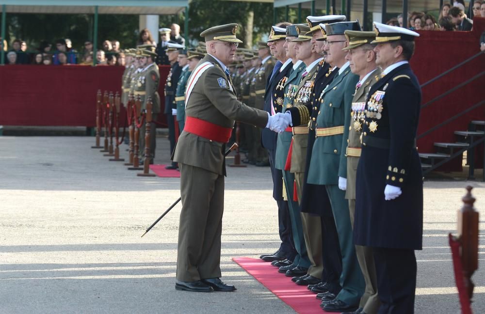 El general Cebrián destaca el nuevo regimiento y material como refuerzos de esta unidad