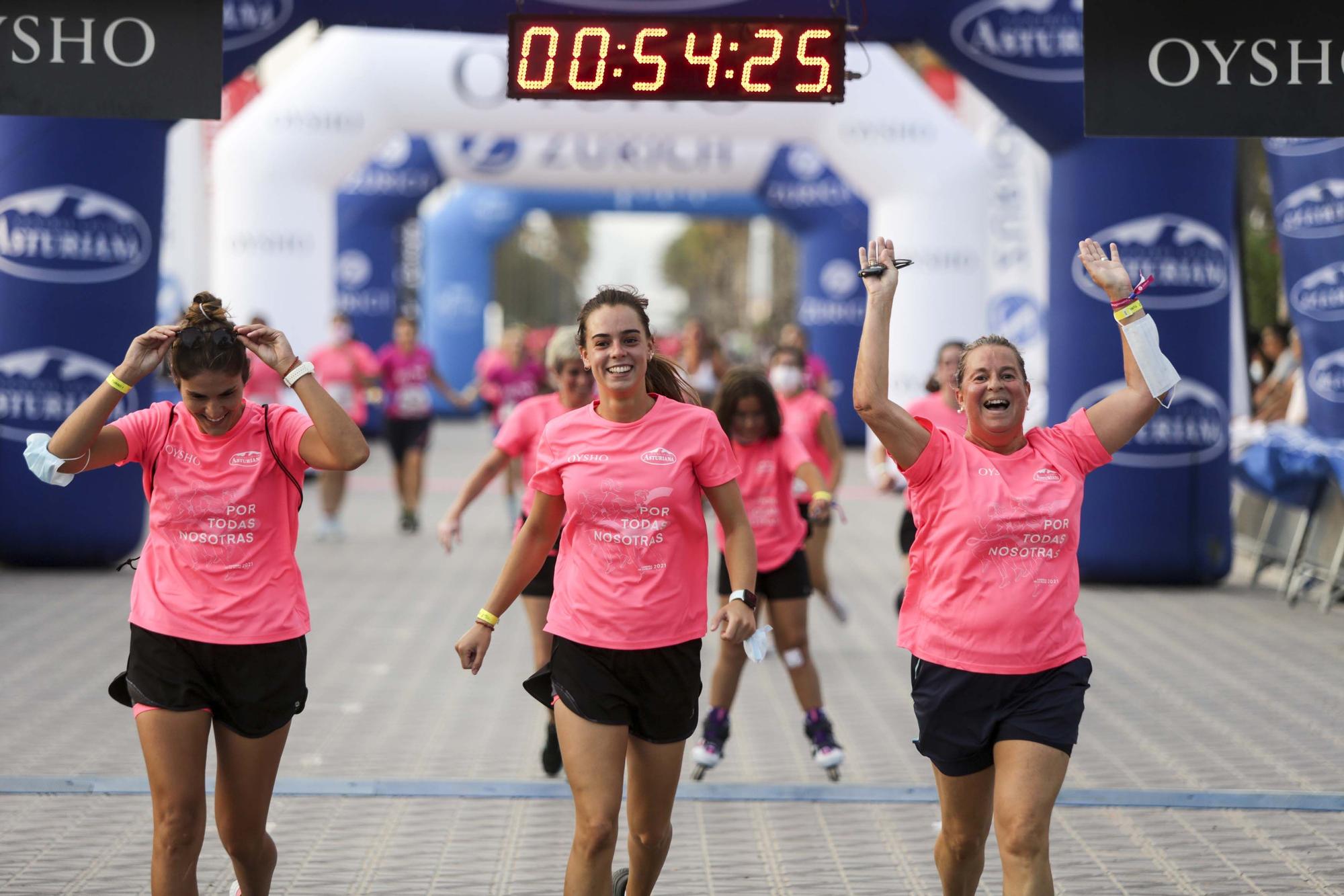 Las mejores imágenes de la carrera de la Mujer en València