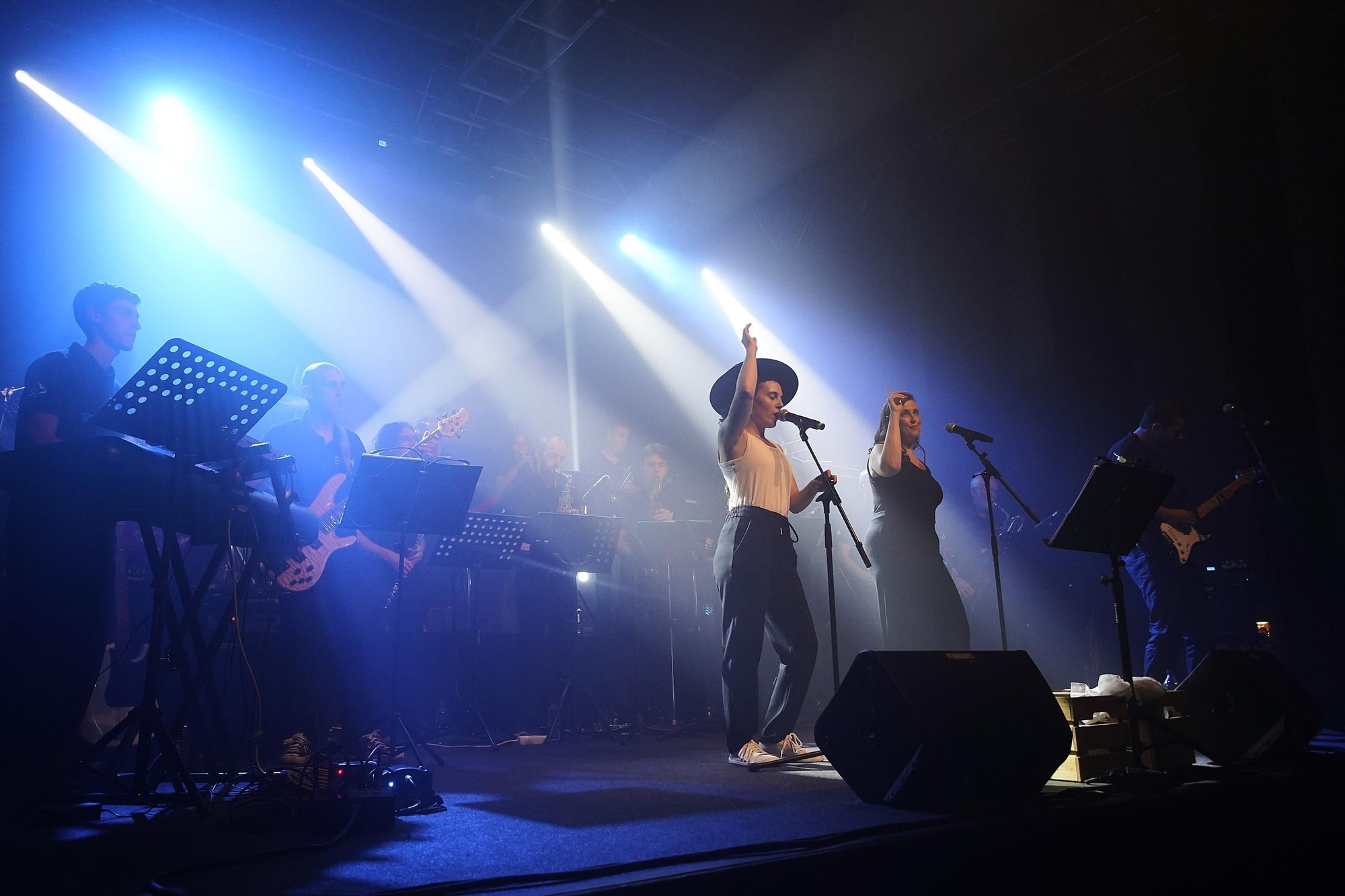 Les fotos del concert dels The Sinkopats a Girona