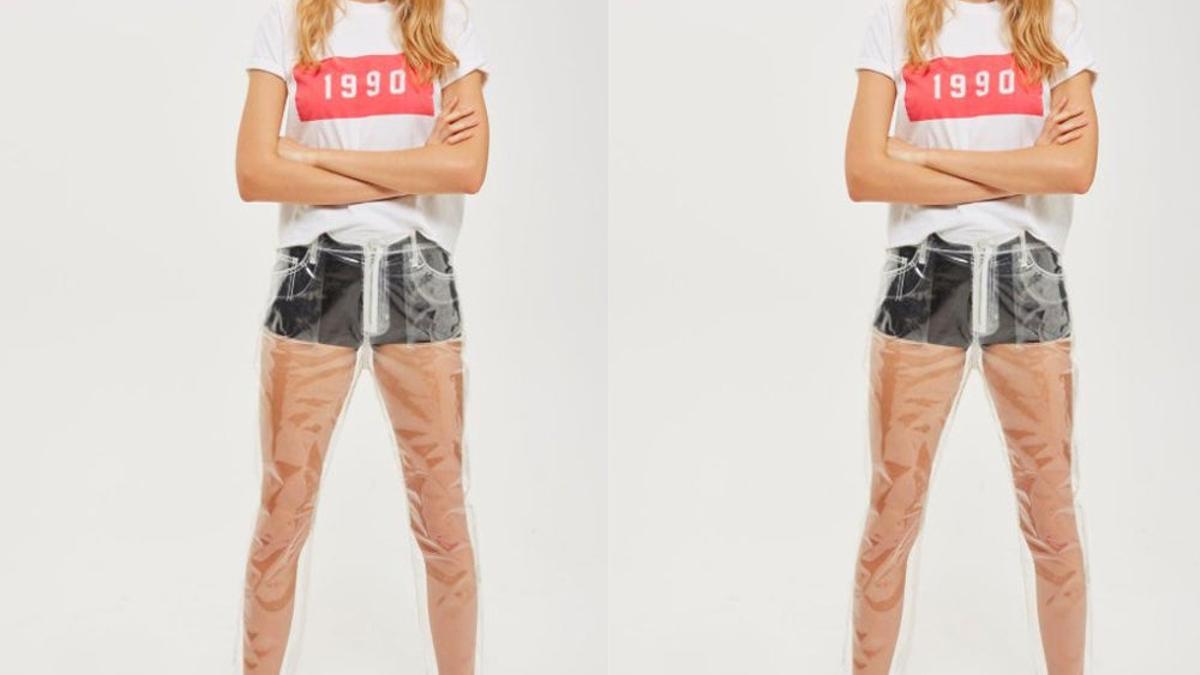 Pantalón de Plástico de TopShop