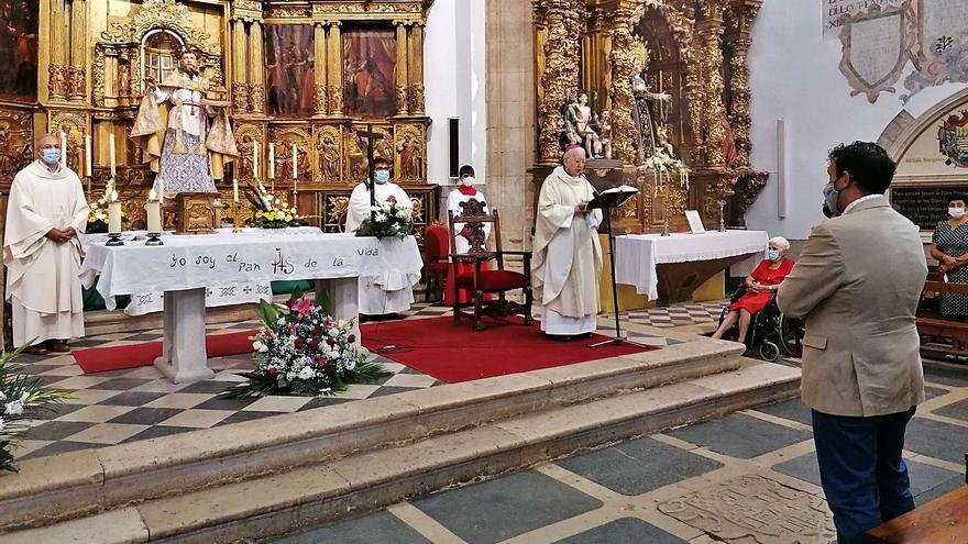 Toro recuerda en una misa las &quot;inquietudes&quot; del titular de las fiestas, San Agustín