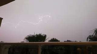 Alerta amarilla por tormentas en el sur de Badajoz, Villuercas y Montánchez
