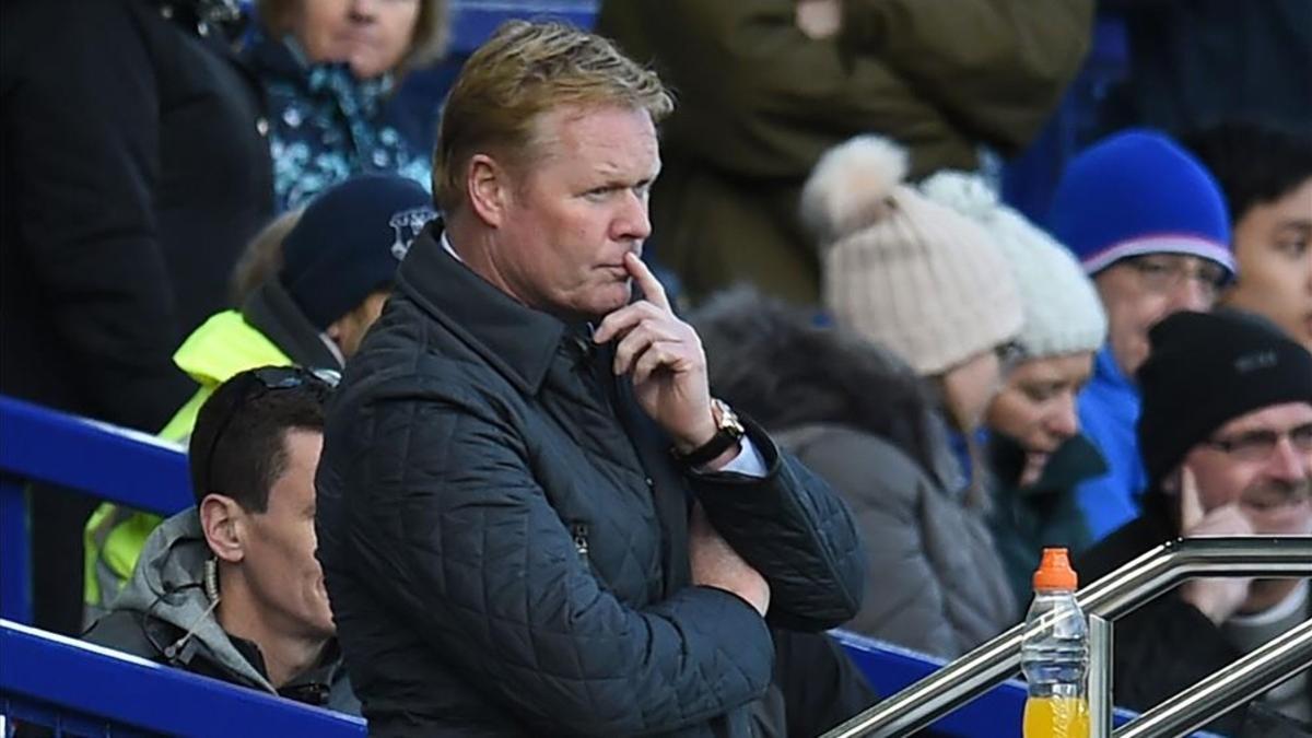 Koeman, cesado en el Everton, puede volver pronto a los banquillos