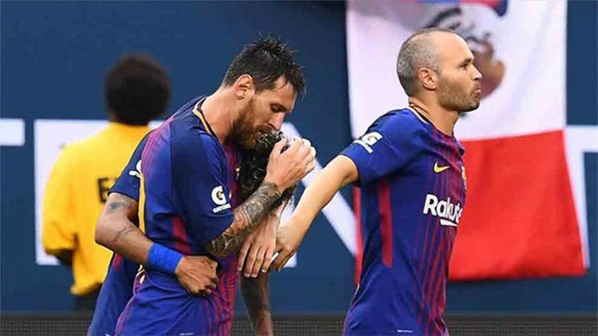 Messi echará de menos a Iniesta