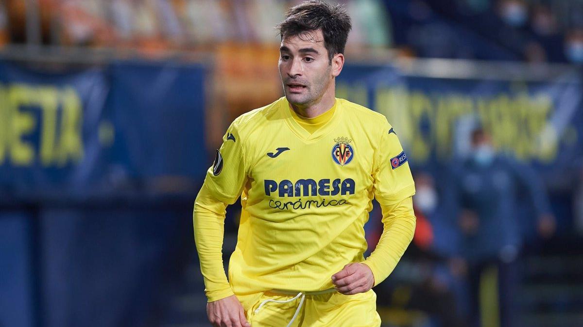 Manu Trigueros, en un partido con el Villarreal.