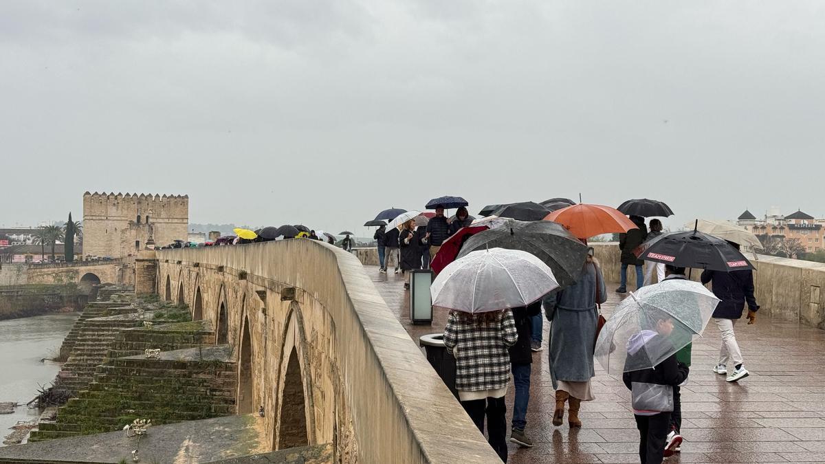 Jornada de lluvia en Córdoba