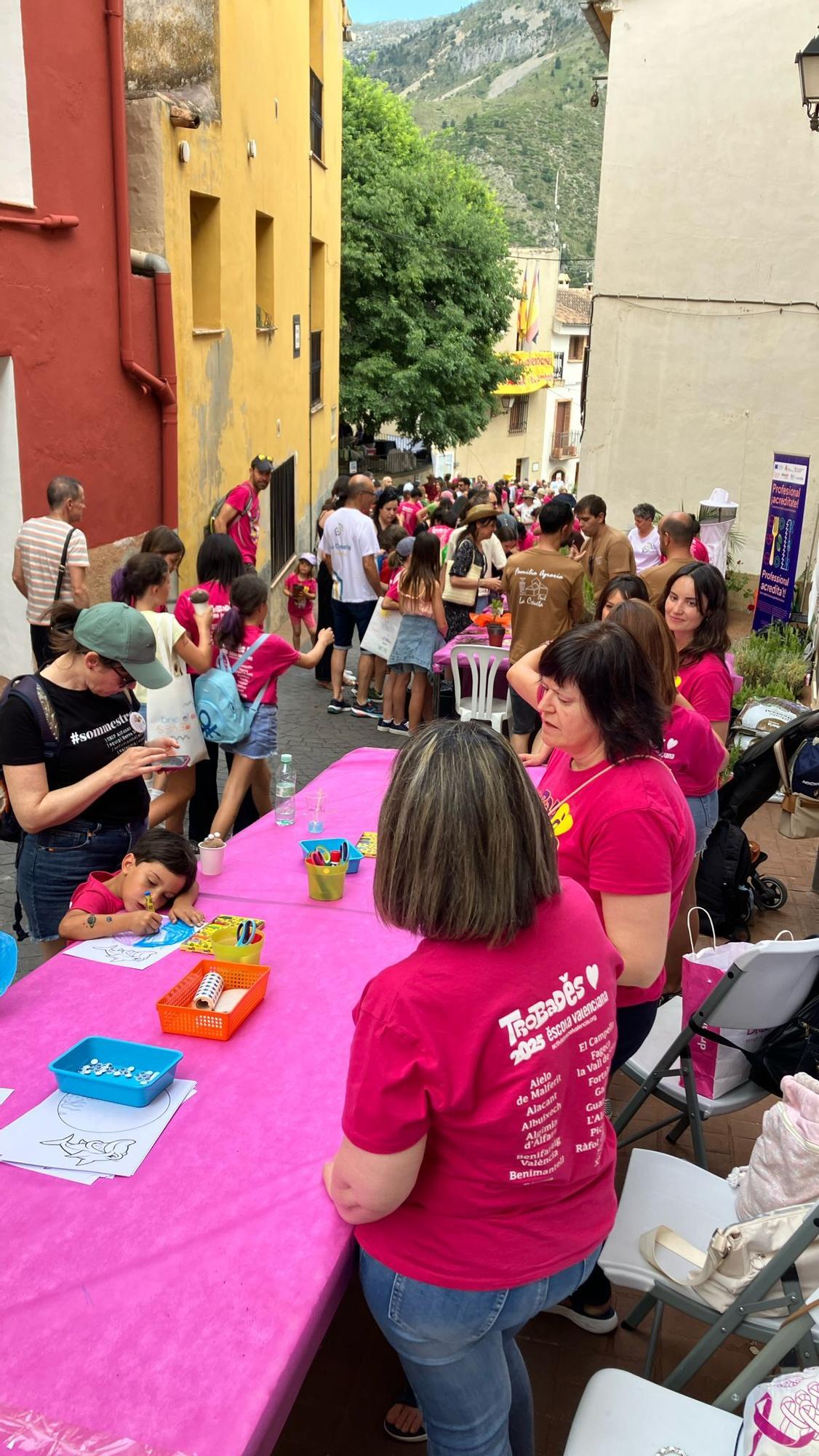 Así han sido las Trobades d'Escola Valenciana en Gandia y Fageca