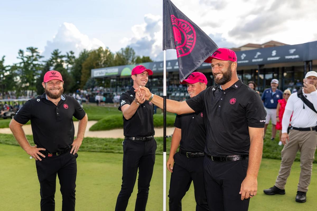 Rahm puso la guinda al 2025 con el triunfo por equipos con sus compañeros de la Legión XIII
