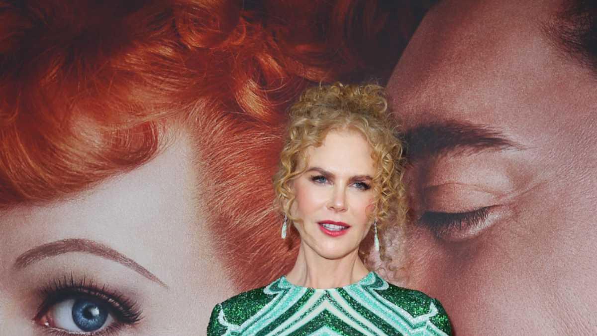 Nicole Kidman, con un vestido de lentejuelas firmado por Etro