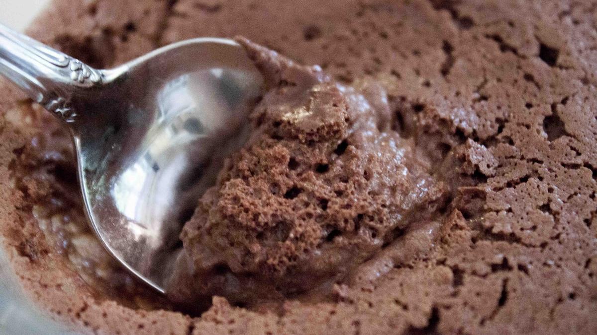 La nueva mousse de chocolate de Mercadona es rica en proteínas.