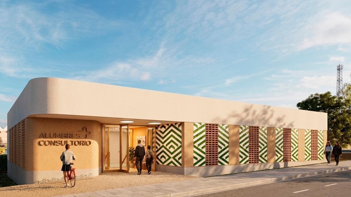 Recreación del futuro consultorio de Alumbres