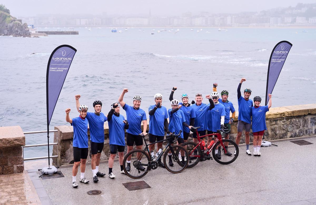 Los participantes en el COAST TO COAST CHALLENGE