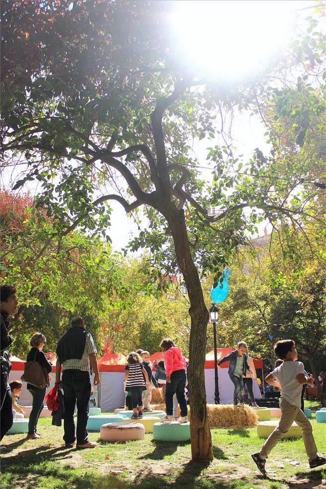 Muestra de artesanía de la Plaza de los Sitios