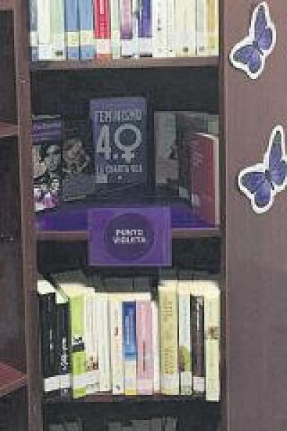 La biblioteca crea un ‘Punto violeta’ entre sus secciones