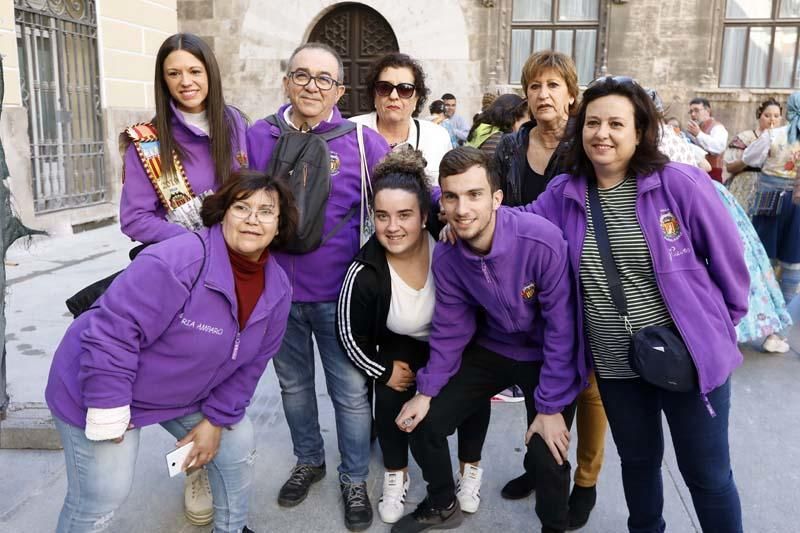 La Diputació de València recibe a las comisiones falleras