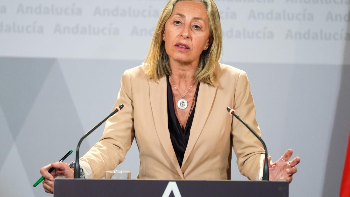 La consejera de Salud y Consumo, Rocío Hernández.