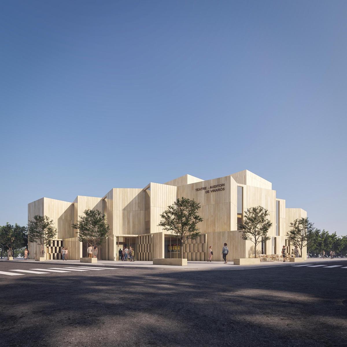 Así será el nuevo teatro auditorio de Vinaròs