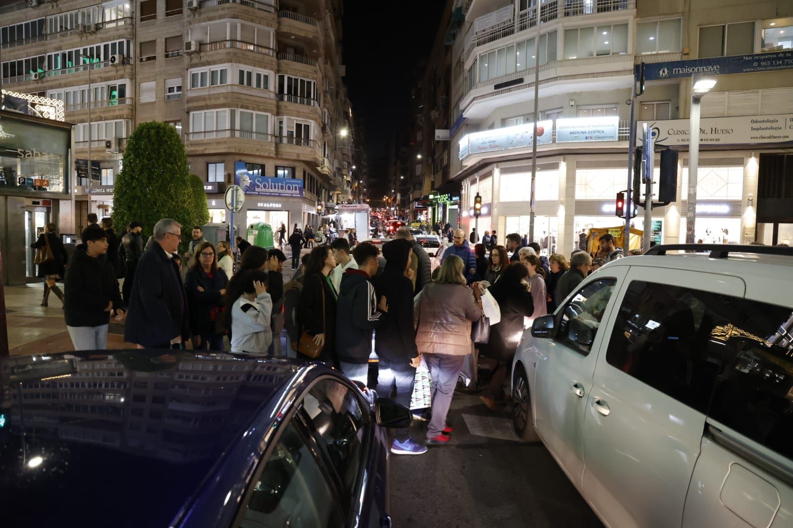 La peatonalización de la zona centro de Alicante vuelve por Navidad