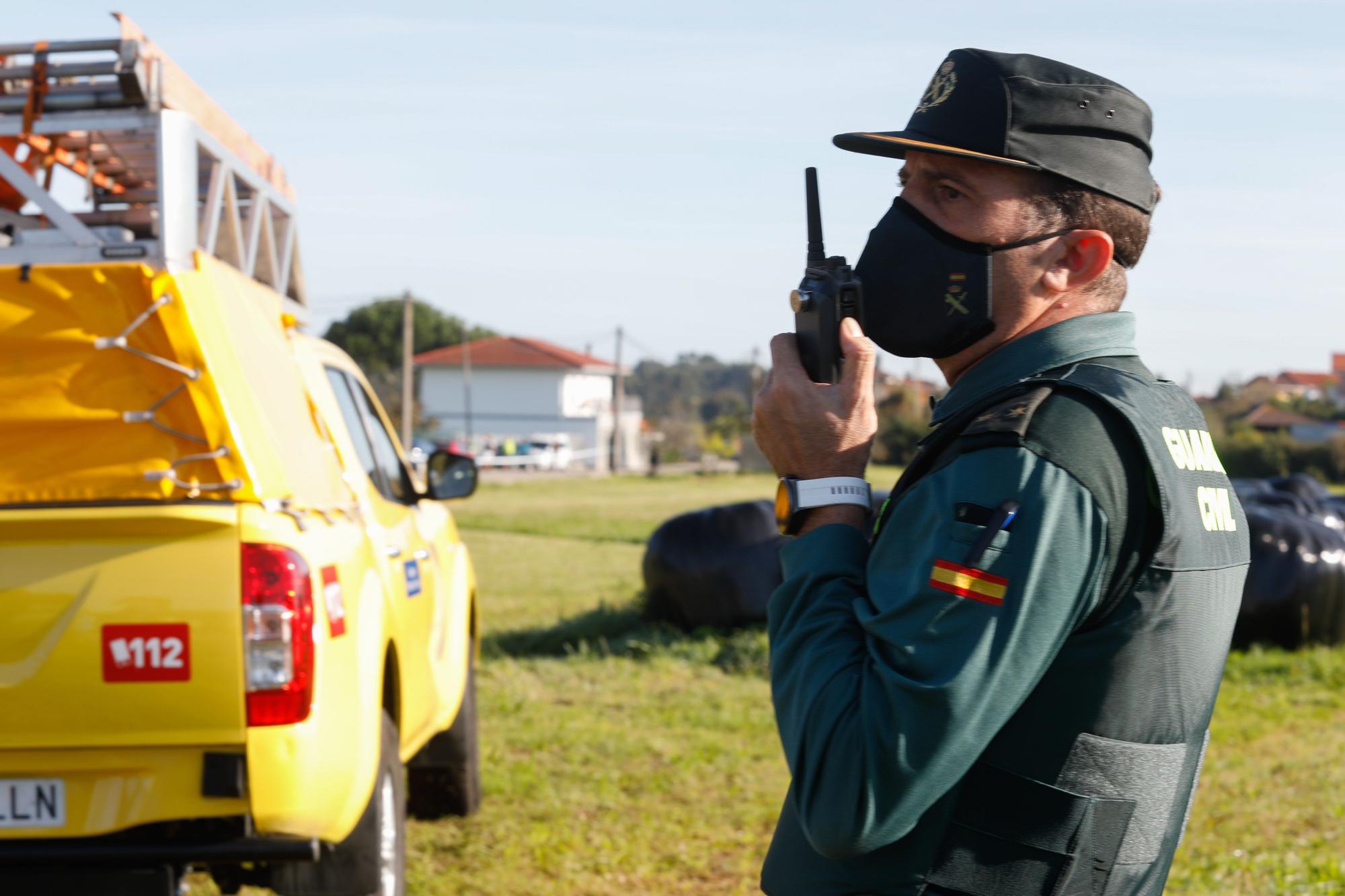 Simulacro en Castrillón