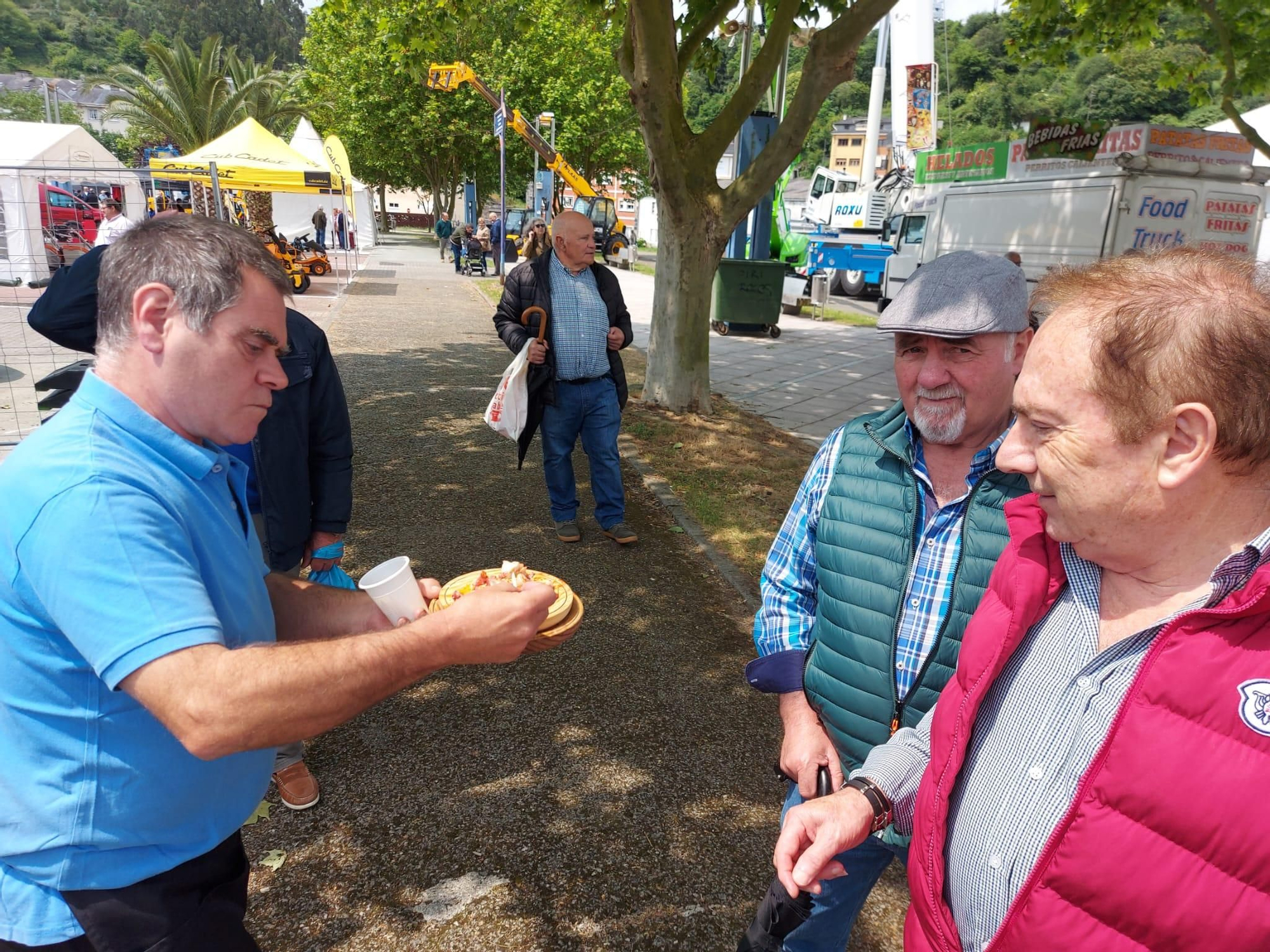 En imágenes: Así fue la primera jornada de la Feria de Muestras de Vegadeo