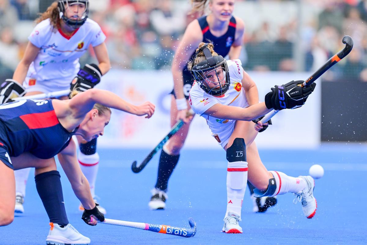 España logró una trabajada victoria ante Gran Bretaña