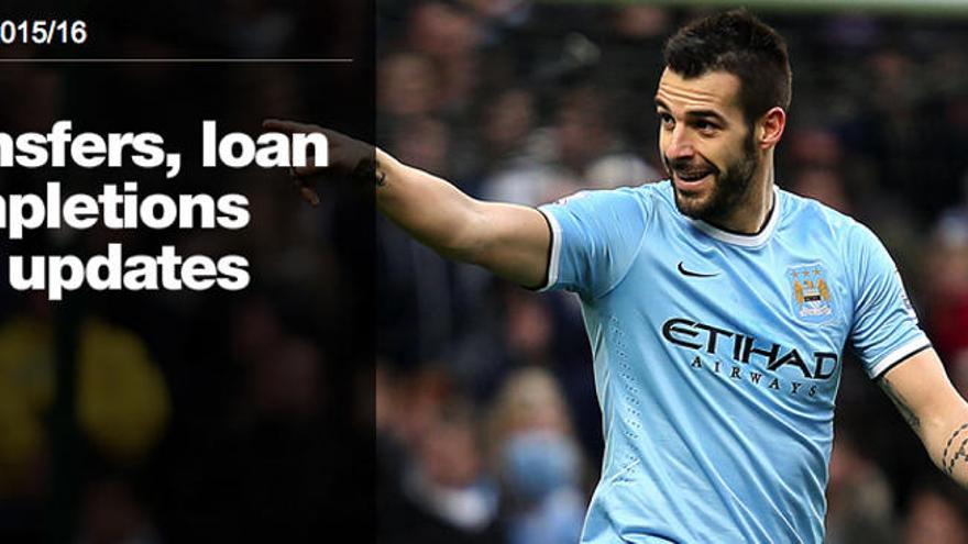 El Manchester City hace oficial el &#039;fichaje&#039; de Negredo por el Valencia