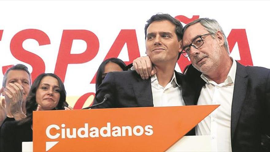 El gran hundimiento de Ciudadanos sitúa a Rivera en la cuerda floja