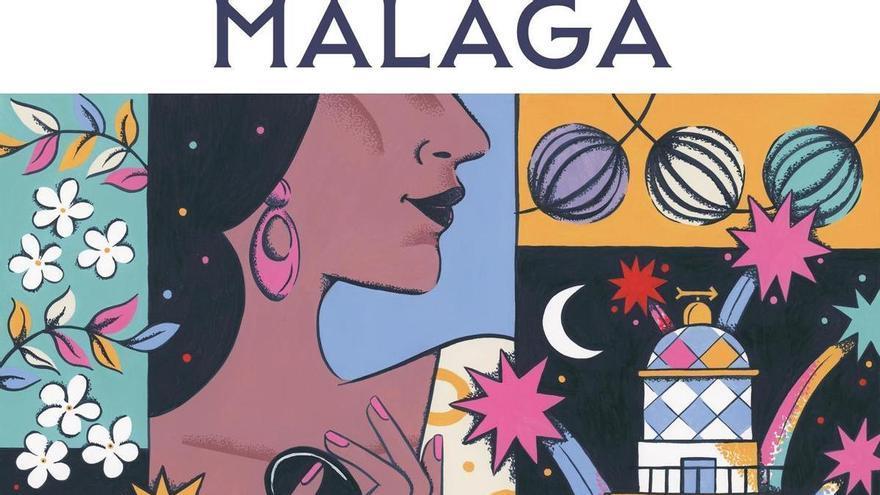 El Corte Inglés elige a la ilustradora Isa Nieto para representar el día y la noche de la Feria de Málaga