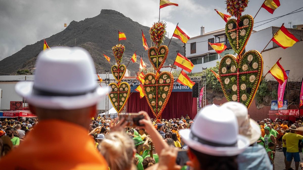 Los Corazones de Tejina, en la edición de 2024.