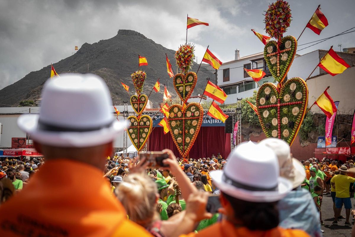 Los Corazones de Tejina, en la edición de 2024.