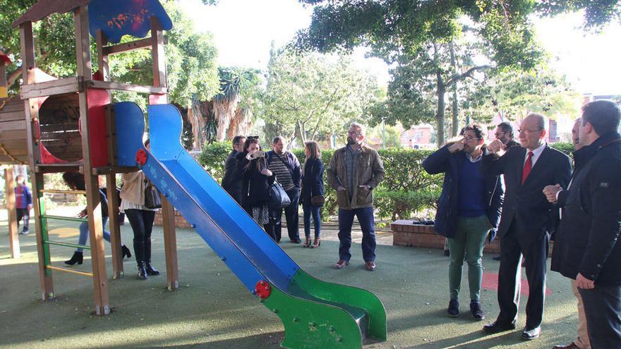 El alcalde presentó el proyecto de remodelación del parque Alberto Suárez, Pipi.