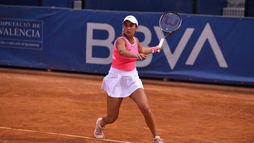 Leyre Romero se enfrentará hoy a Sara Sorribes. | BBVA OPEN INTERNACIONAL