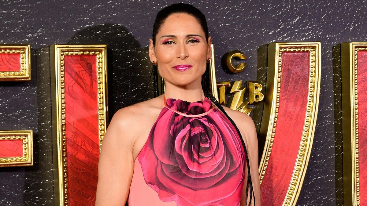 Rosa López en el estreno de la película 'Elvis'