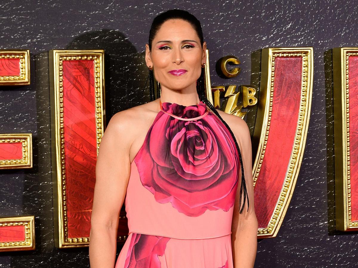 Rosa López en el estreno de la película 'Elvis'